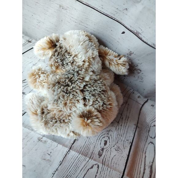 Dan Dee Stuffed Animal Puppy Dog Plush Toy 8 Inch Tan White - Picture 3 of 5